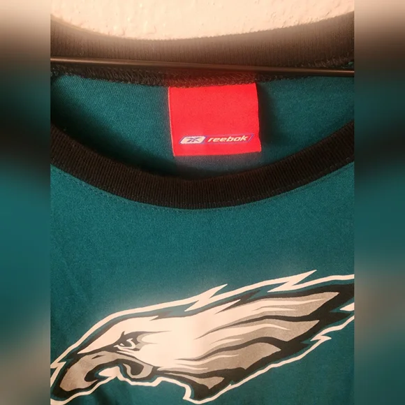 Reebok NFL Philadelphia Eagles Mens Shirt Sz XL - Picture 2 of 4